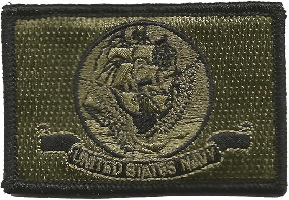Gadsden and Culpeper Navy Flag Tactical Patch - Military