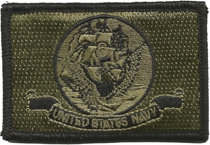 Gadsden and Culpeper Navy Flag Tactical Patch - Military