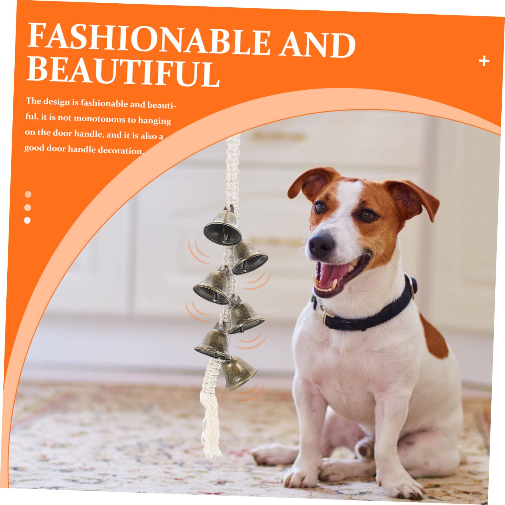 Set Di 3 Campanelli Per Addestramento Cani | Campanello Vasino Per Cuccioli - Comunicazione Con L'Animale - Foto 10