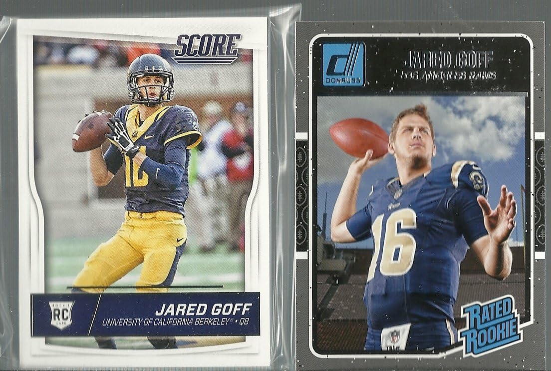 2016 Panini Donruss & Score Football St Louis Los Angeles Rams 2 Team Set Lot 25 Cards W/Rookies & Rated Rookies Jared Goff