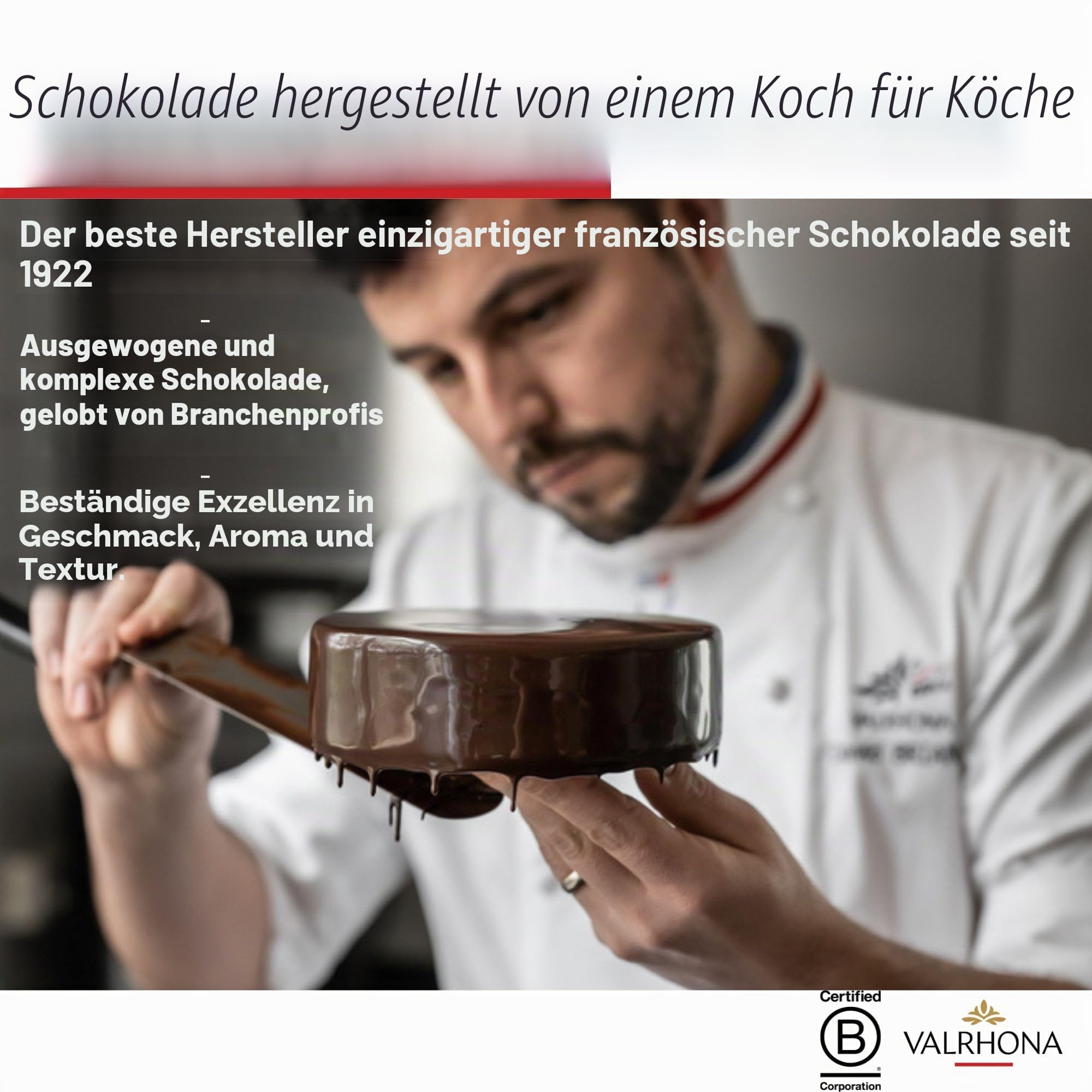 Valrhona Blonde Schokobohnen Dulcey mit 35% Kakaoanteil, 1 KG