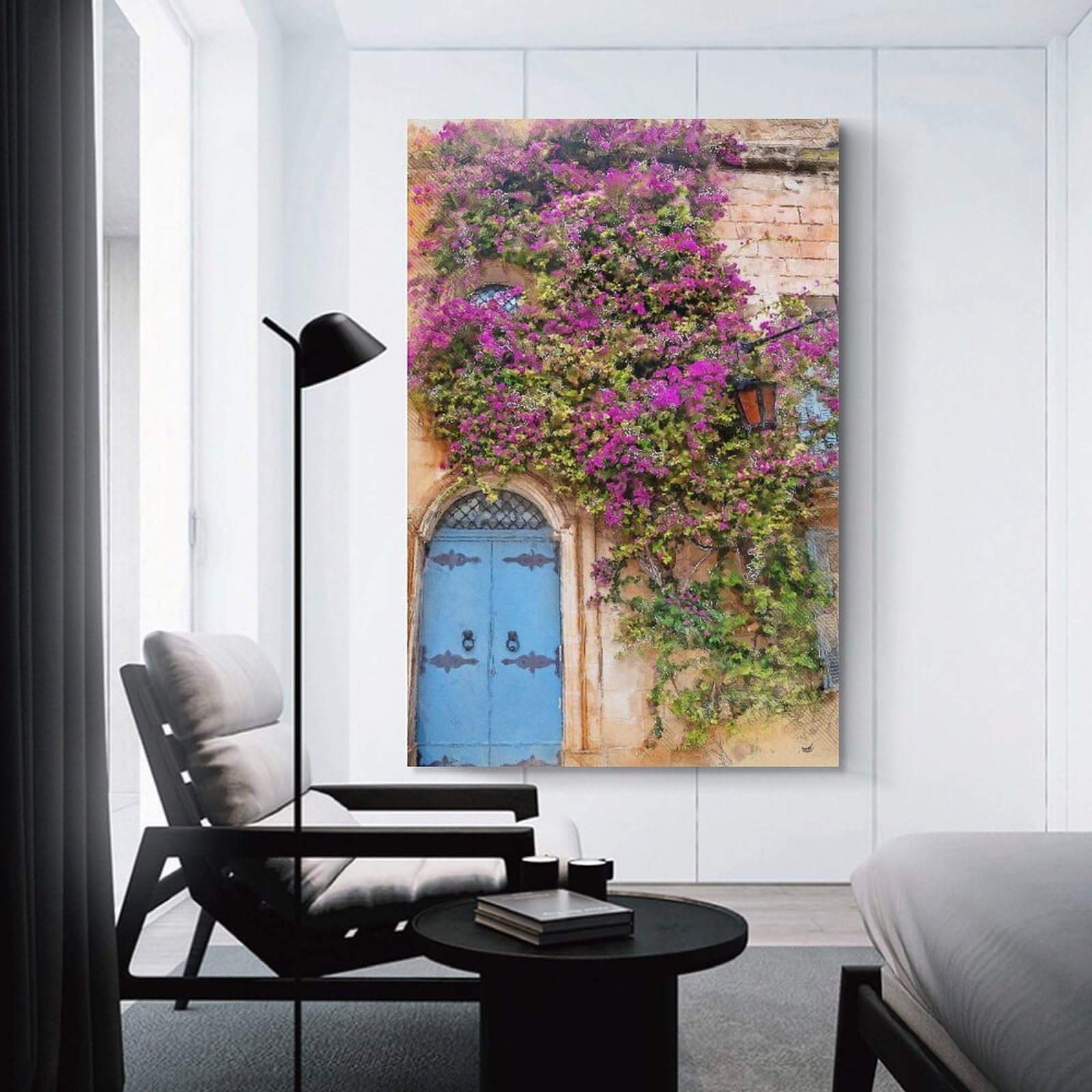Junmoney Malta Mdina Canvas Wall Picture 24x36inch(60x90cm), for Study, Office Or Focused Interiors, Home Office Artwork with Decorative Appeal
