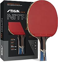 Vista 15 de STIGA Beginner Ping Pong Paddles - Recreational to Performance Table Tennis Rackets Ages and Skill Levels - Multiple Styles + Performance Levels