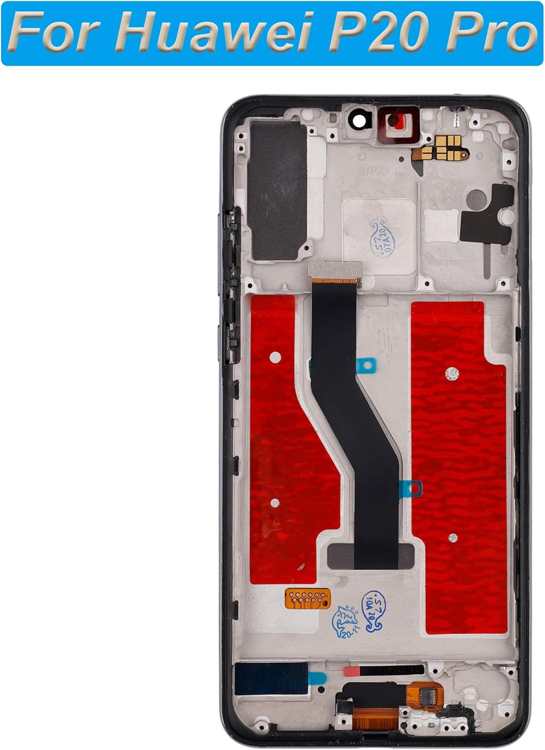 LCD Display Compatible with Huawei P20 Pro CLT-L29C CLT-L29 6.1" LCD Touch Screen Display Assembly with Tools