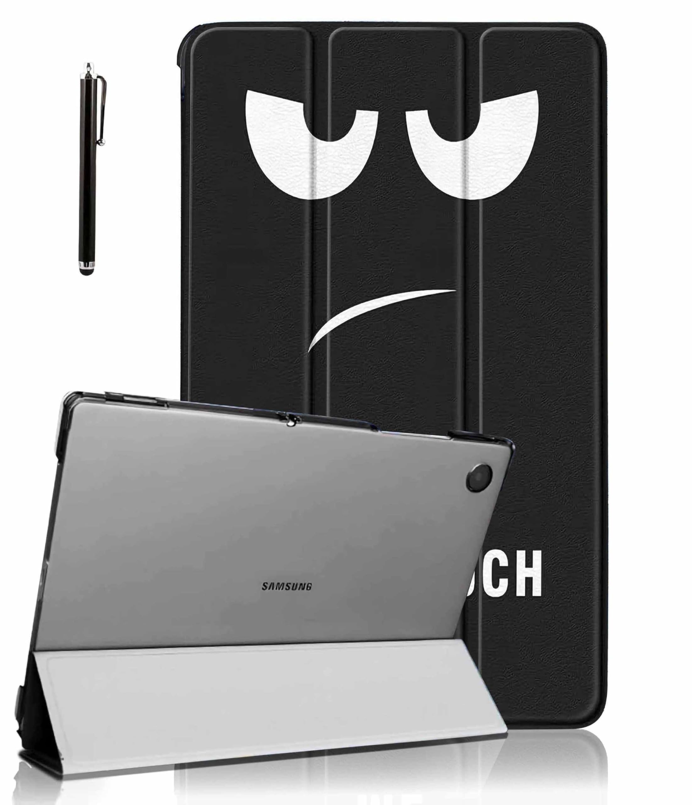 ProElite Cover for Samsung Galaxy Tab A11 8.7 inch/A9 8.7" Case Cover, Smart Flip Case Cover for Samsung Galaxy Tab A11/A9 8.7 inch Translucent Back with Stylus Pen, Black — Amazon image 9
