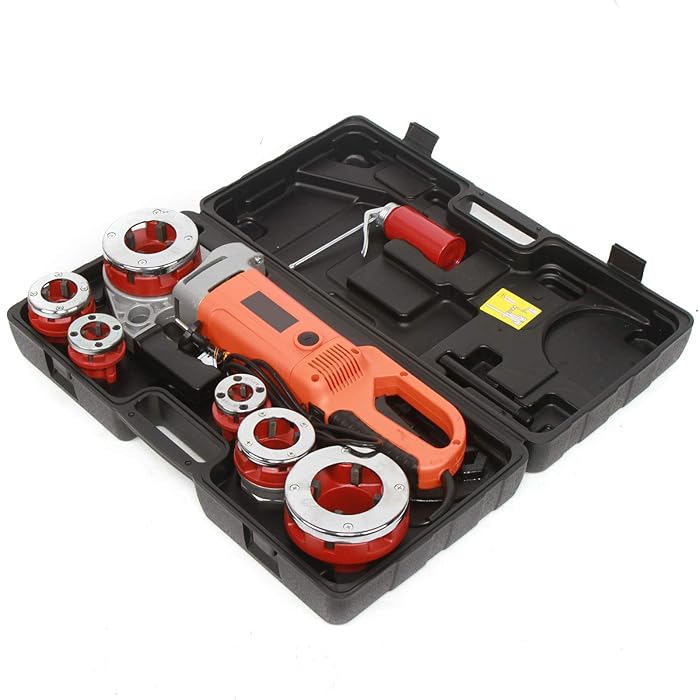 Buy Electric Pipe Threader Tool Kit 2300W, Portable Handheld Electric