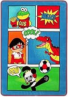 Vista 1 de Ryan World - Manta de felpa suave para niños, 46 x 60 pulgadas