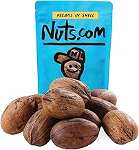 Nuts.com Pecans in Shell, 1lb Bag – Naturally Sweet, Raw, Fresh & Crunchy Nuts in Hard Shell – High in Fiber, Protein, and Healthy Fats