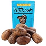 Nuts.com Pecans in Shell, 1lb Bag – Naturally Sweet, Raw, Fresh & Crunchy Nuts in Hard Shell – High in Fiber, Protein, and Healthy Fats