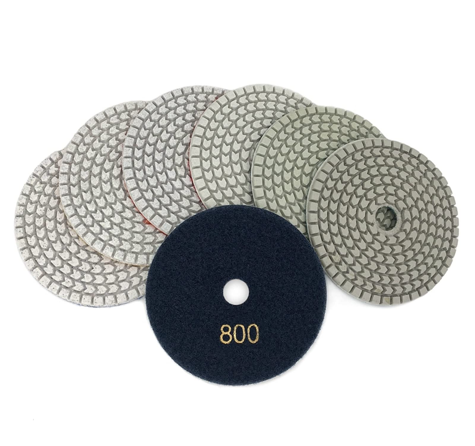 Tamponi Per Lucidatura Diamantati Bianchi Da 7 Pollici Da 4 Pollici Tampone Per Lucidatura Flessibile Bagnato Da 100 Mm Per Tampone Abrasivo Per Pavimenti In Cemento HC16,Ragazze 50