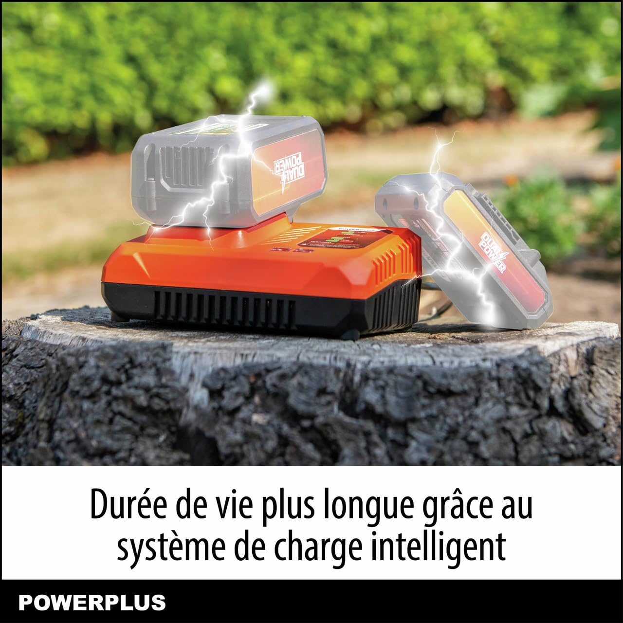 Chargeur de Batterie Powerplus Dual Power 4 A POWDP9051 pour Batteries 20 V 2x20 V 40 V