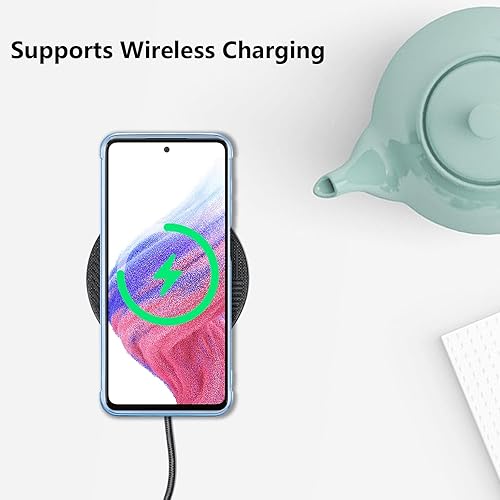 Miniatura 4 de ZTOFERA Funda Samsung Galaxy A23 4G5G, bonito borde chapado con patrón de corazones de amor con protección para lente de cámara, funda para Galaxy