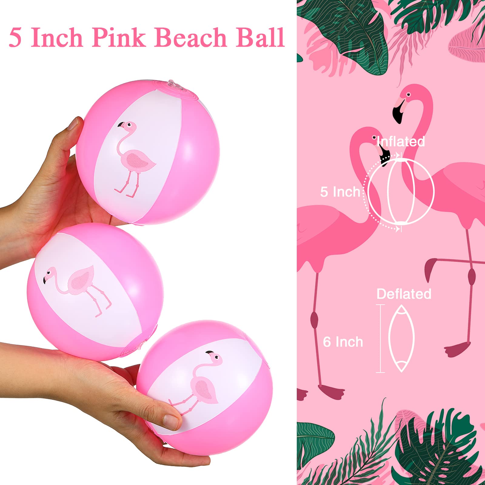 Bouée de Natation Gonflable Flamingo - Matelas Gonflable pour Piscine, Plage et lac - Amusant pour Adultes - Parfait pour l'été, Les fêtes et Les Vacances - 114 cm - Rose