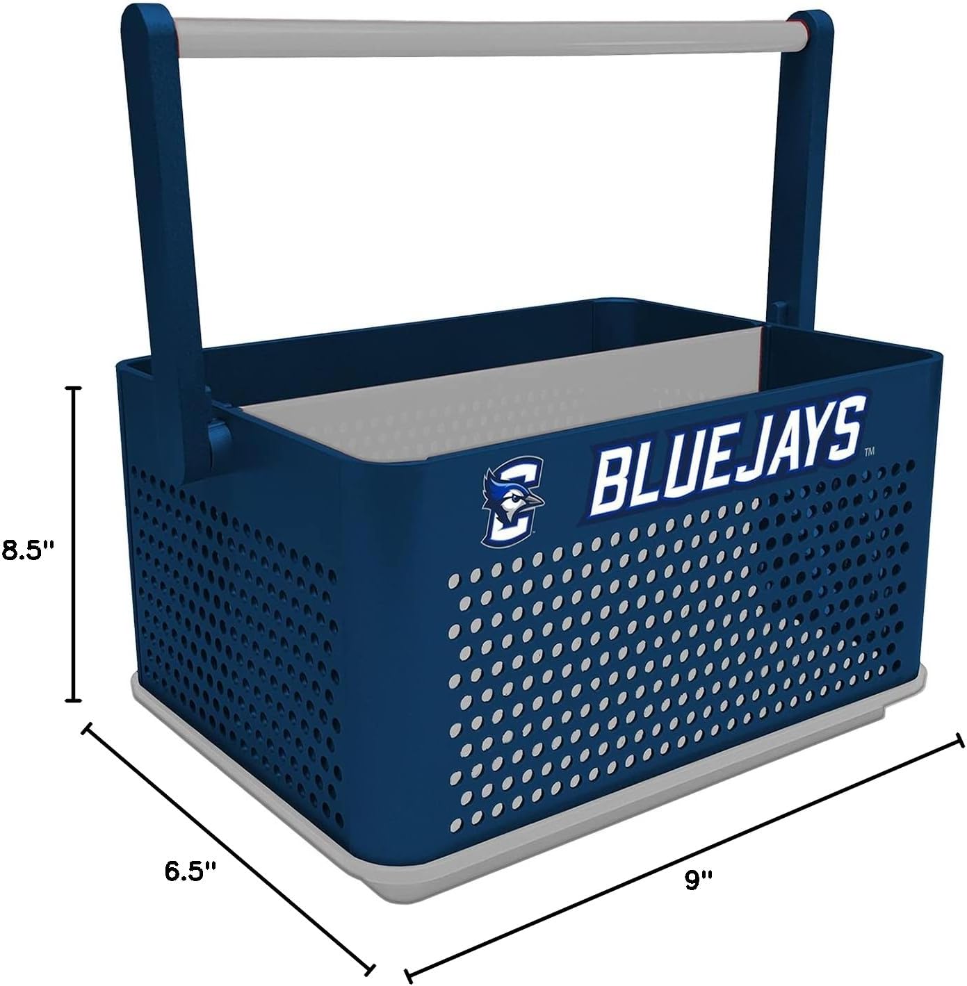 The Fan-Brand NCAA Creighton Bluejays - Tailgate Caddy - Sports Team Bar Sign Décor: Home, Dorm, Garage, Office, Fan Cave