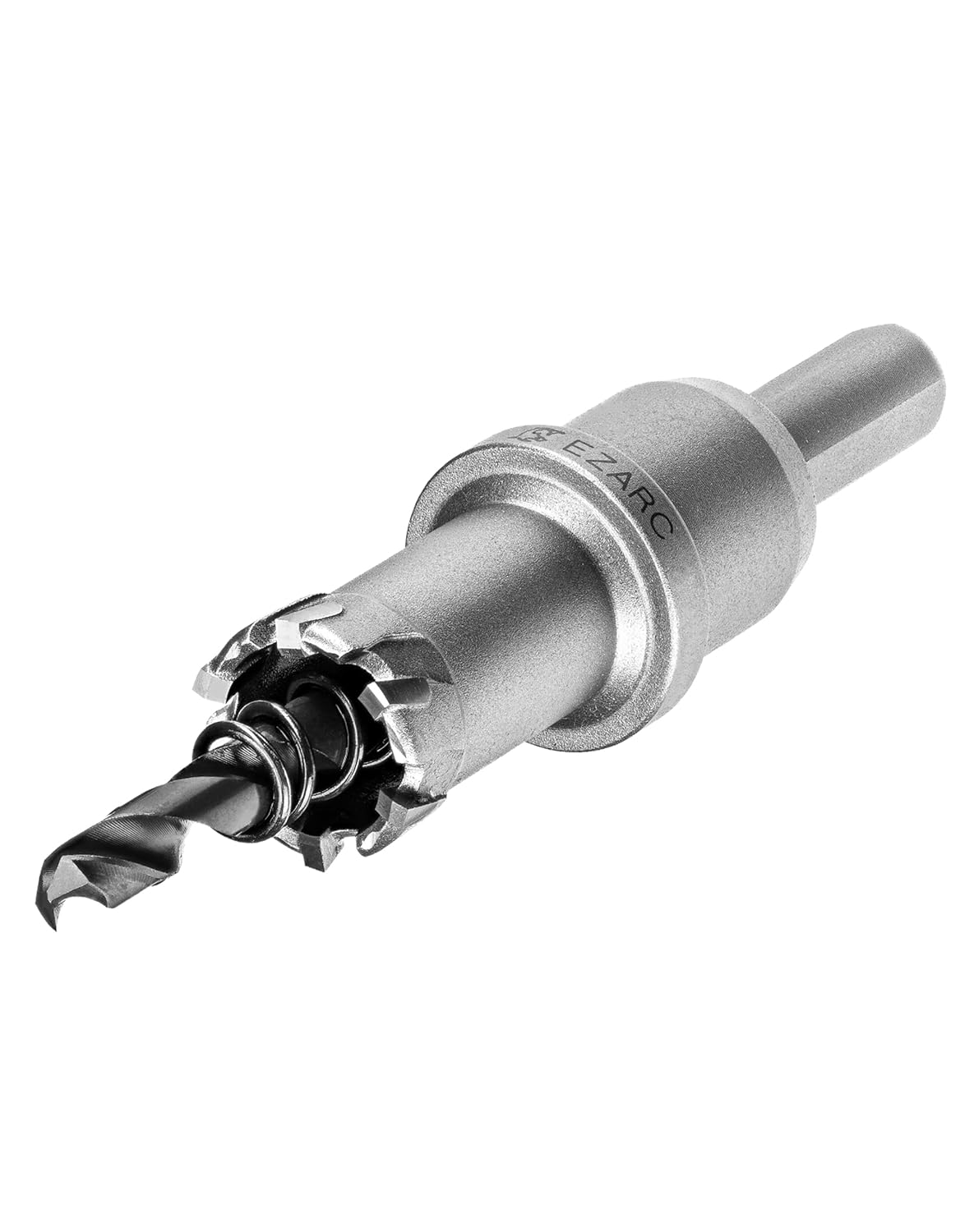 EZARC Carbide Hole Cutter for Thick Metal, Deep Cut Hole Saw for Stainless Steel, Metal Pipes and Hard Material, CHS-25M 2-1/2'' 64mm