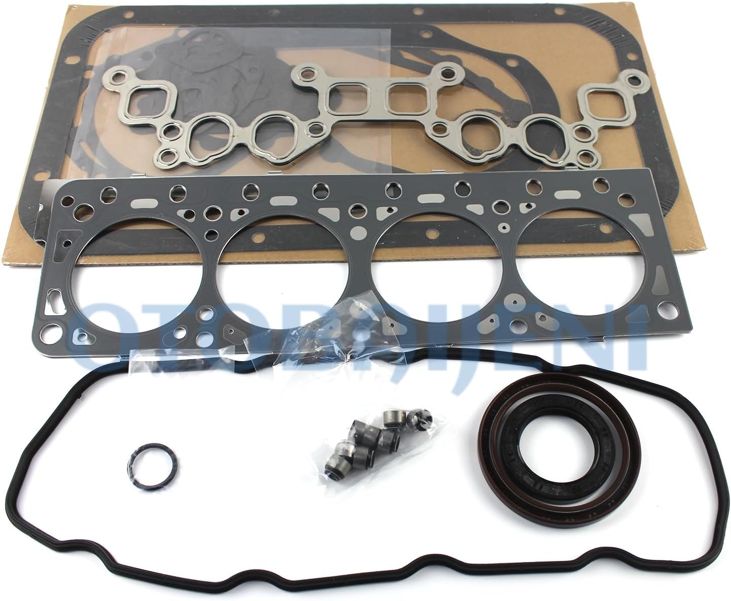 K25 K21 Engine Full Gasket Kit with Head Gasket Compatible with TCM CAT Forklift Engine Kit N-11044-FU400 N-10101-FY52K N-91H20-00360 N-11044-FU460 Repair Parts