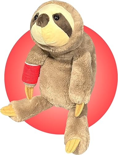 Miniatura 6 de Stuffed Animal with Cast - Personalized Gift for Kids with Broken Arms or Legs - Broken Arm Gift for Boys and Girls - Choose Your Cast Color - 18"