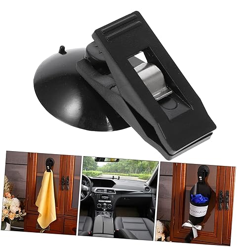 Miniatura 8 de ERINGOGO Abrazadera montada en coche 4 unids titular de la tarjeta de visita gafas de sol sol sol coche ventosa s coche montado abrazadera coche