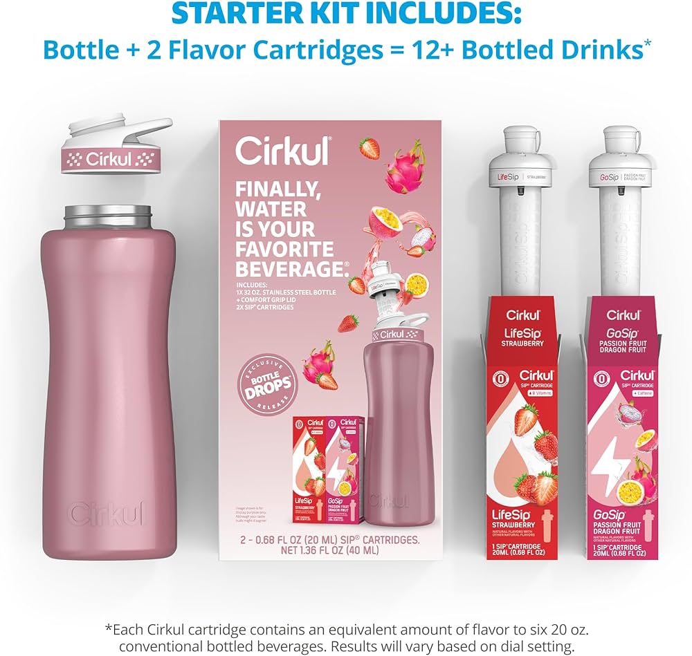 Pack De 2 Manches En Néoprène Noir Pour Gourde Cirkul 22 Oz - Compatible - Neuf