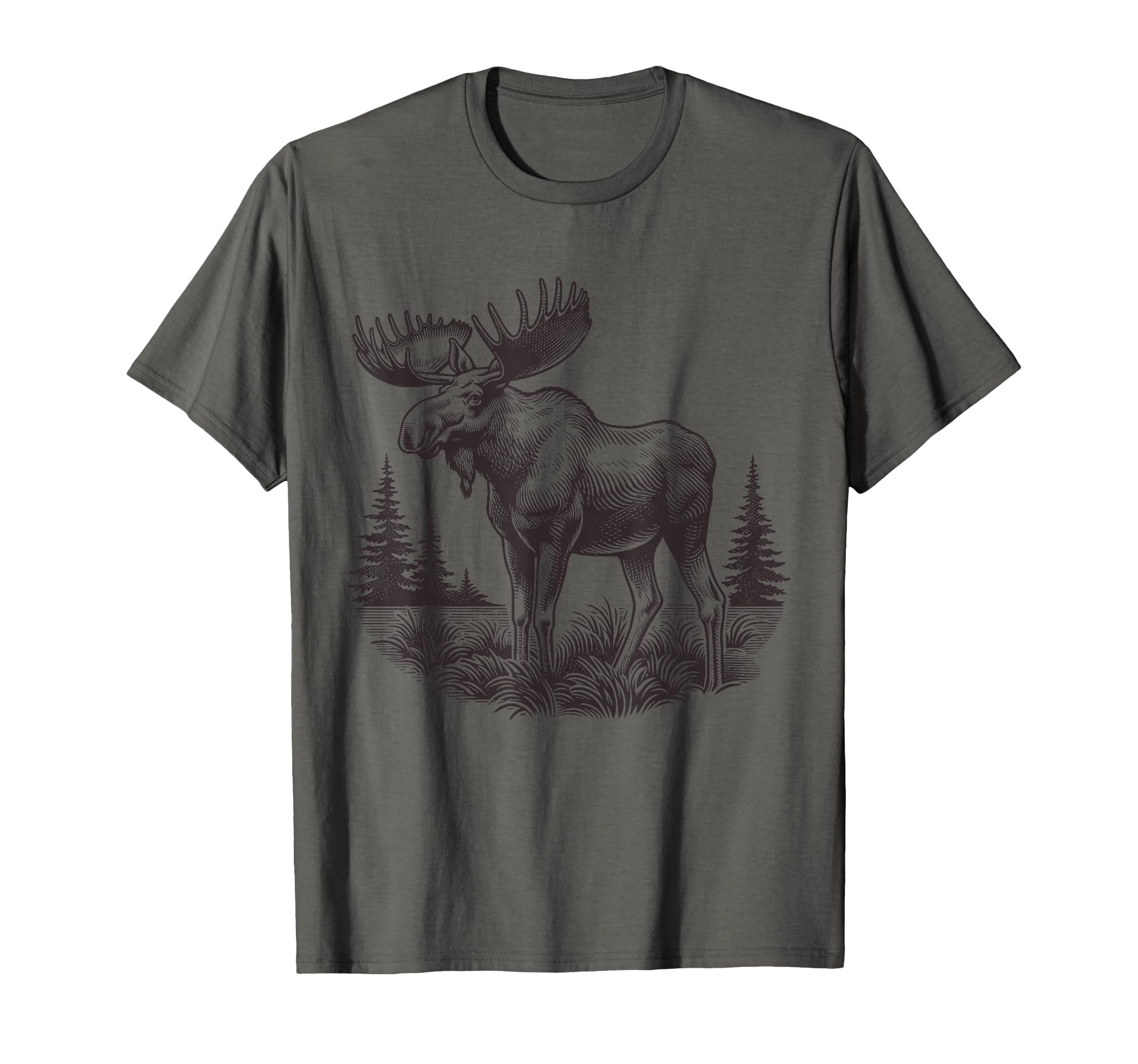 Moose Animal Vintage Moose T-Shirt