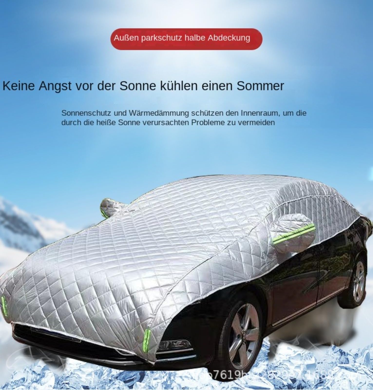 Autoabdeckung gegen Hagel, Auto-Hagelabdeckung, Hageldecke für Autos, Dicke Hagelabdeckung für SUV, Windschutzscheiben-Hagelschutz, hagelsichere Autoabdeckung, Hagelschäden Autoabdeckung