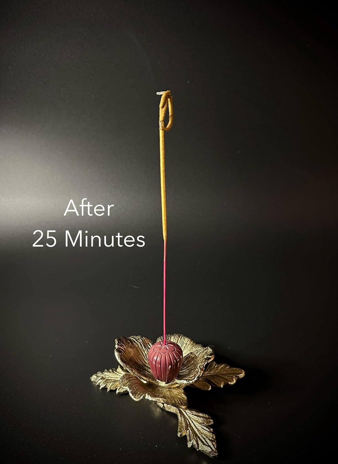 Chinese Incense Joss Stick - 1 lb. Bundle Coiling Ember Gold Color 金多寶卷錢檀香