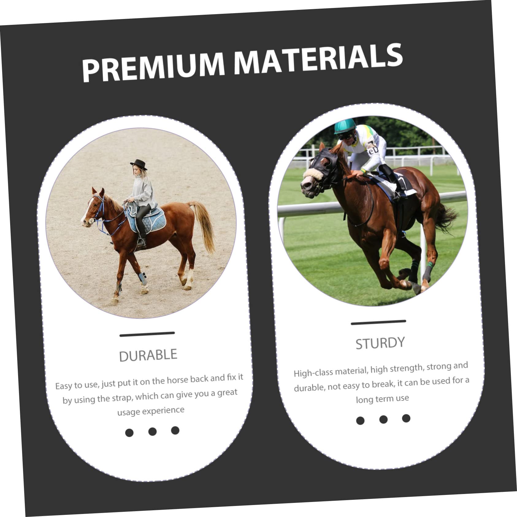 TOYANDONA Almohadilla del Asiento Silla de Montar para Caballo Manta de Silla de Montar Reutilizable Aislante Transpirable para Caballos Deportivos