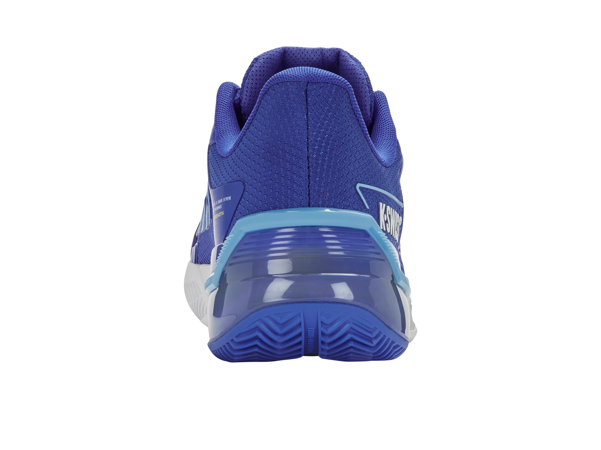 K-Swiss ULTRASHOT 4 Clay Tennis Shoe, Dazzling Blue/White/Baltic Sea, 44 EU