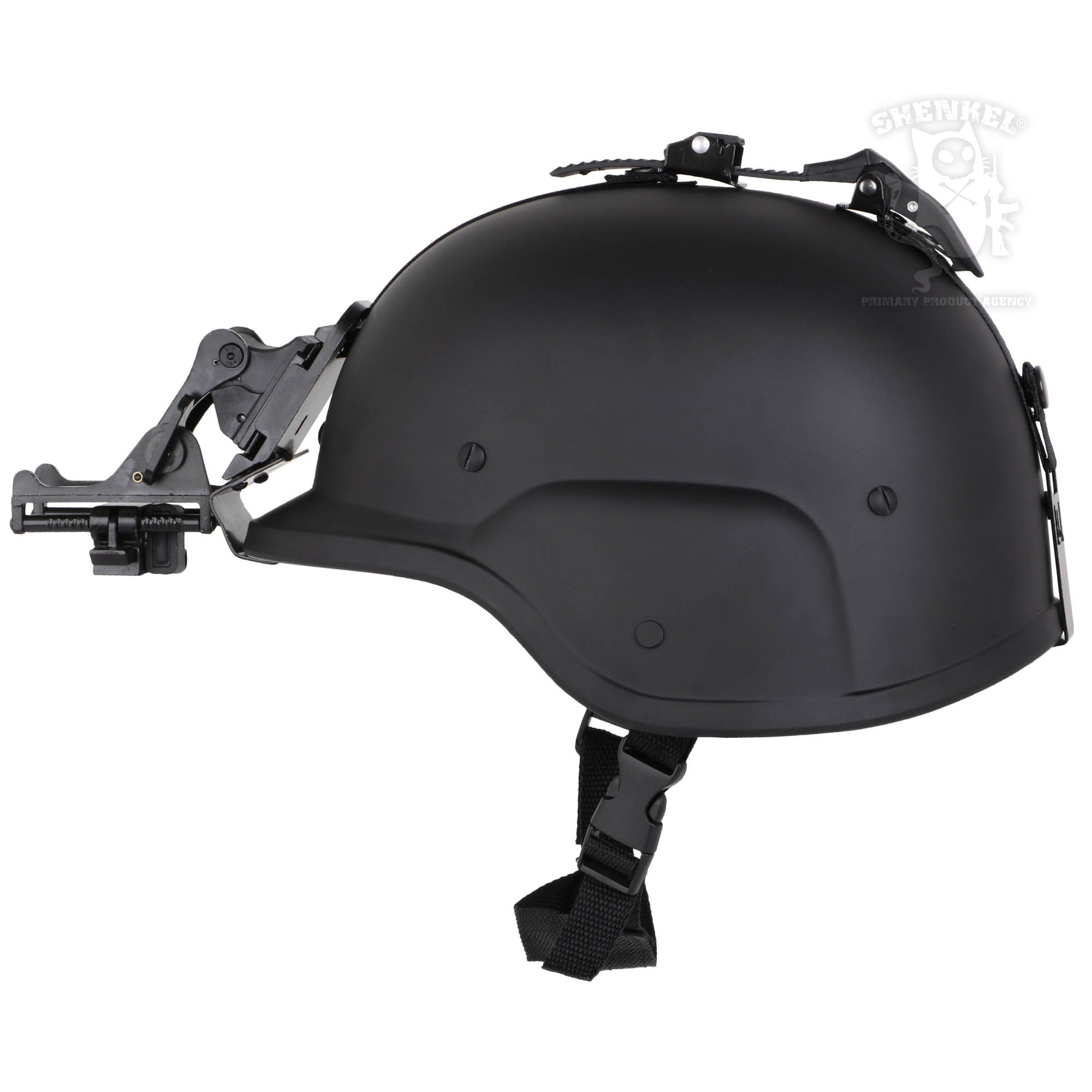 Amazon.co.jp: SHENKEL US軍隊 SWAT フリッツヘルメット ブラック 
