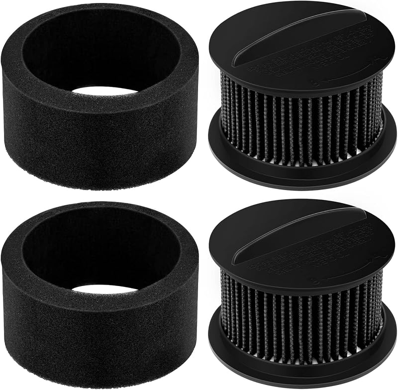 Leadaybetter 2 Replacement Filter for Bissell Power Force & Helix Turbo Inner and Outer Filter Set for Bissell 32R9,203-7913 | 2 Pack Inner and Outer Filters Fit Turbo Bagless, Rewind Pet Compact, Cleanview, Part 203-7913, 1240, 2140, 2037913
