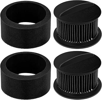 Leadaybetter 2 Replacement Filter for Bissell Power Force & Helix Turbo Inner and Outer Filter Set for Bissell 32R9,203-7913