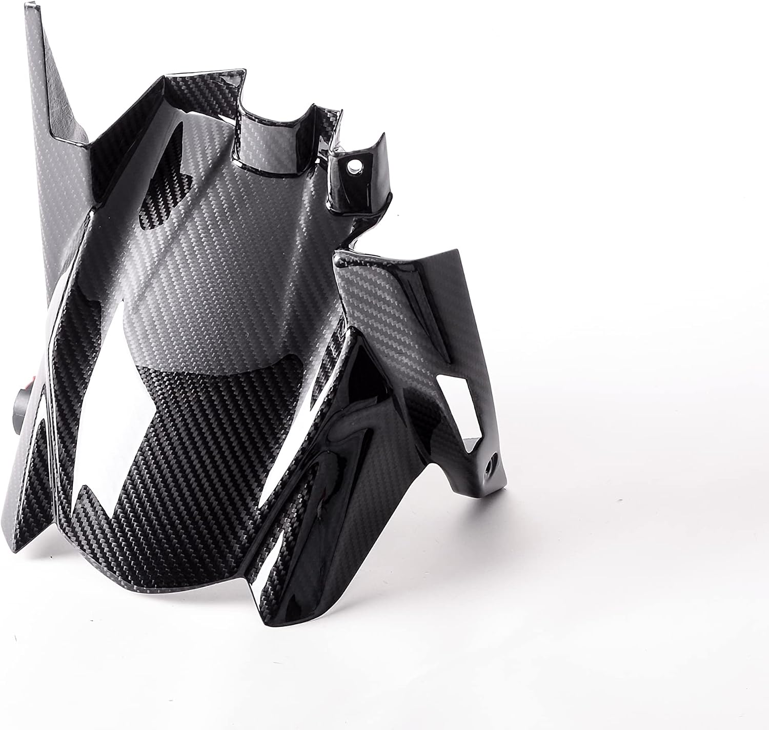 Bestem Carbon Fiber Rear Hugger Mudguard Fairing Twill for Kawasaki Z650 2017-2019