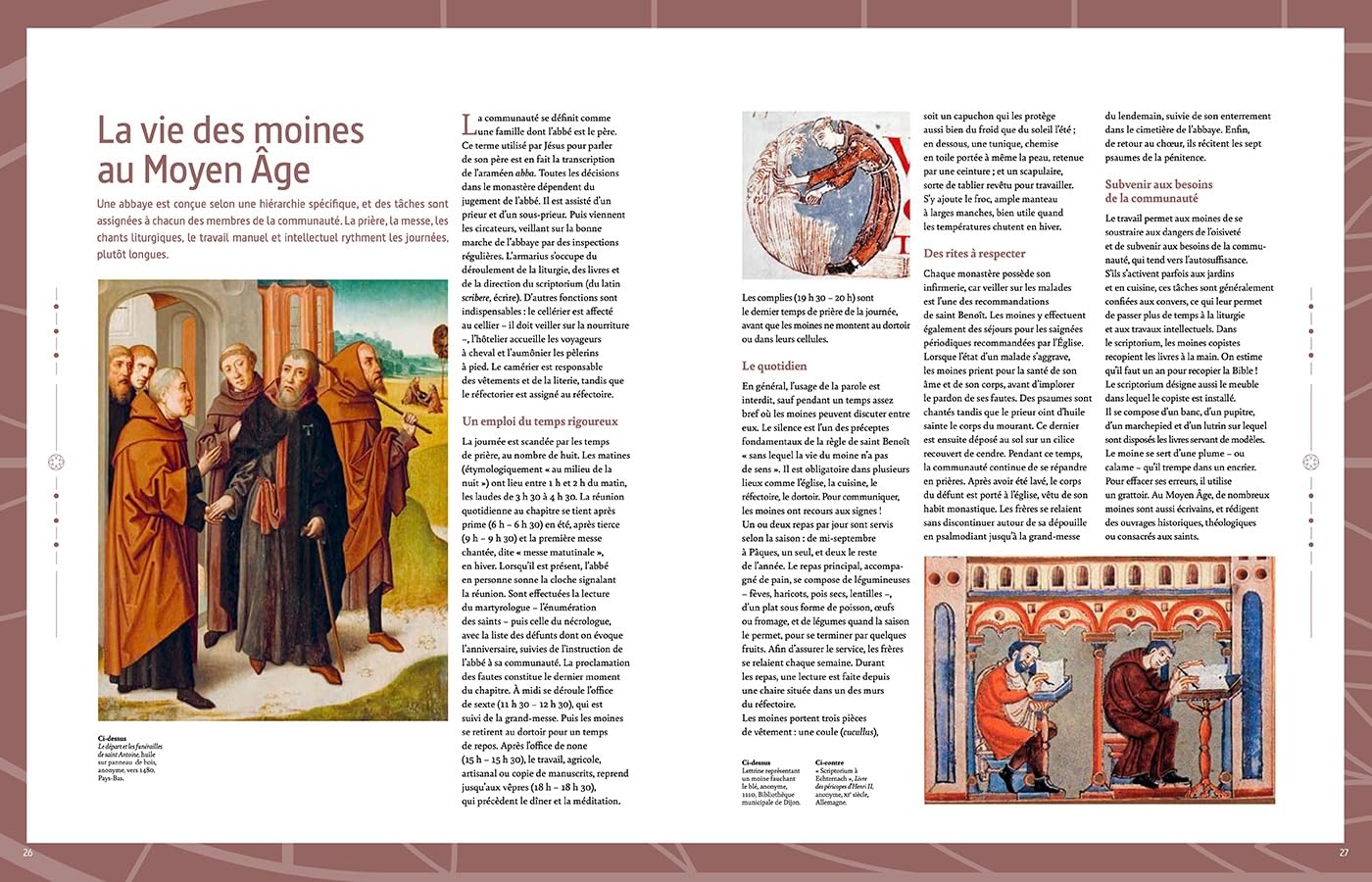 Au coeur des abbayes: Histoire et secrets des plus beaux monastères de France