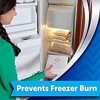 Vista 5 de Reynolds Variety, 1 papel de aluminio antiadherente resistente Reynolds Wrap, 50 pies cuadrados, 1 papel de congelador Reynolds de 50 pies