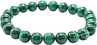 Vista 685 de Amazing Gemstone Pulsera de cristal para mujeres y hombres, pulsera de cristal curativo de protección, pulsera elástica con cuentas de piedras