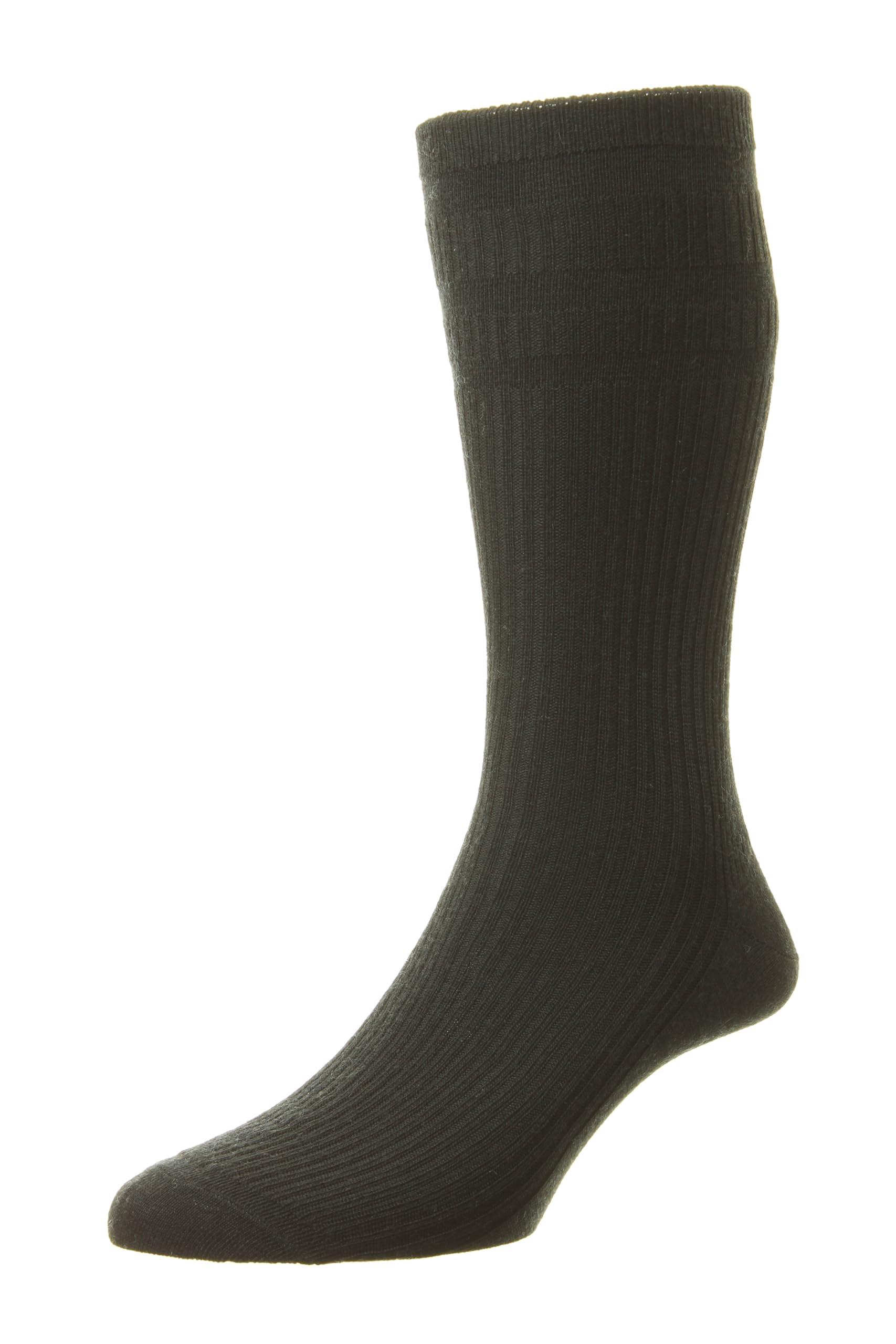 Hj Hall Unisex Black Softop Mens Exta Wide Wool Hj90 6-11