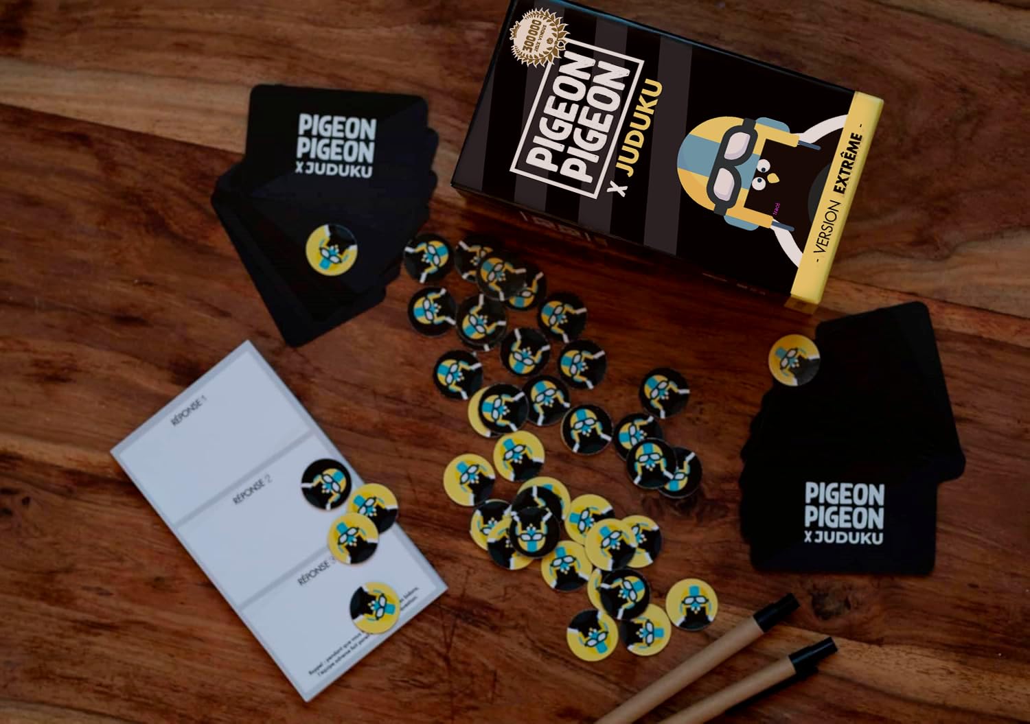 JUDUKU Pigeon Pigeon Versione Extreme – Gioco Da Tavolo Di Bluff E Creatività Per Adulti (16+)