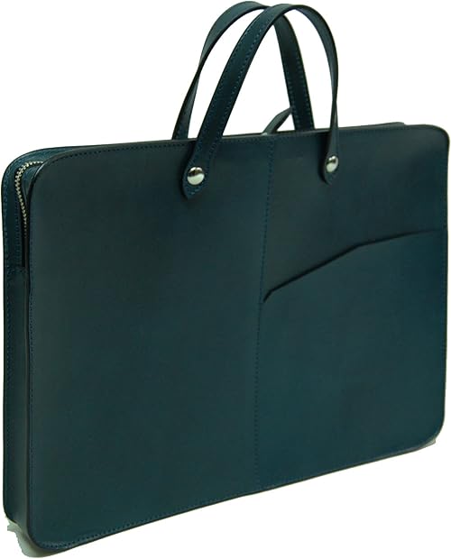 Amazon Co Jp リーブス Leaves Foglia ヌメ革a4ビジネスバッグ ネイビー Zk 506 Nb シューズ バッグ