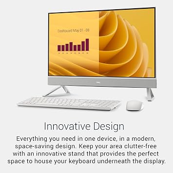 Dell 27 All-in-One Desktop - Intel Core 7 150U, 16GB RAM, 1TB SSD
