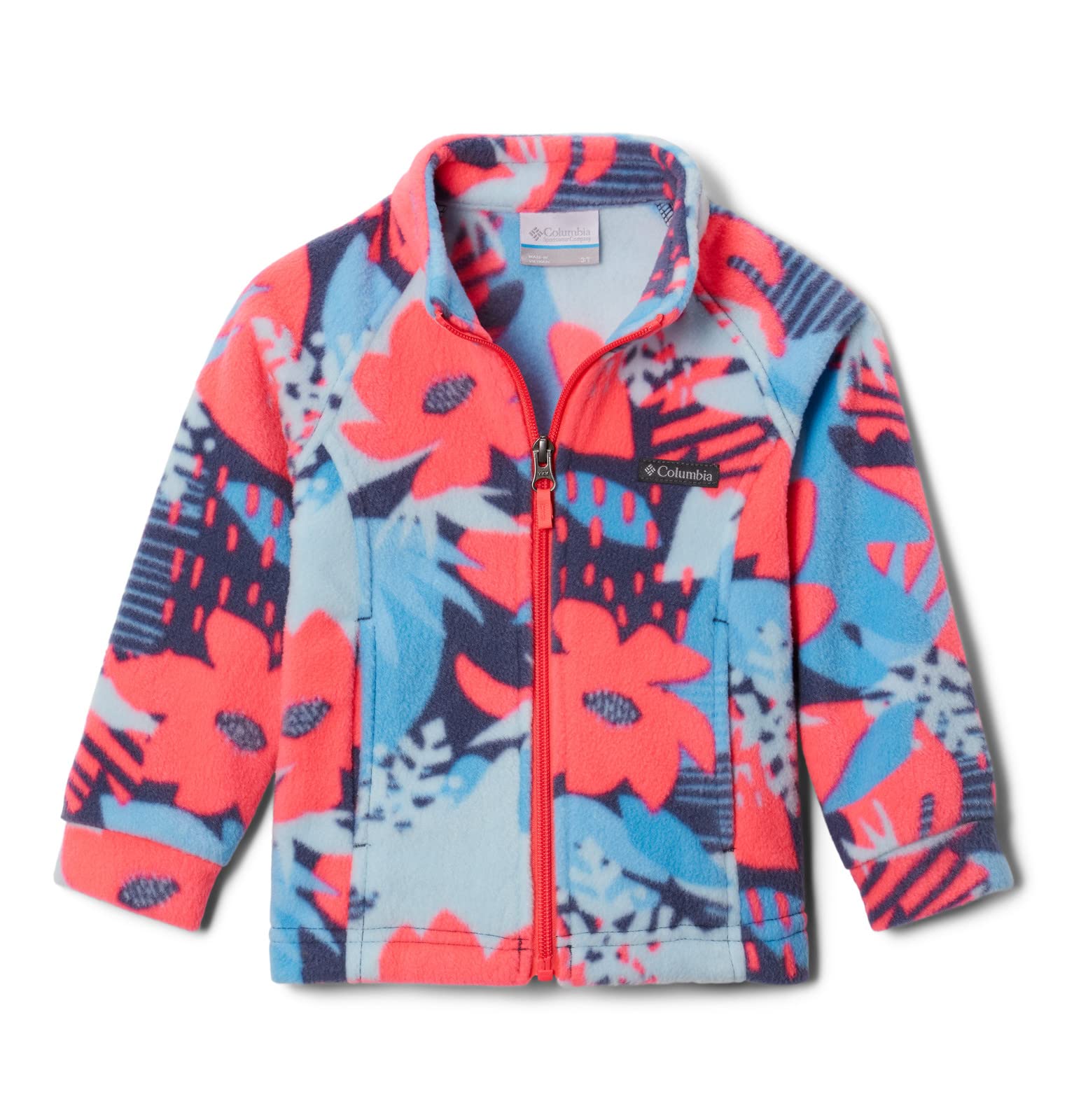 Columbia Youth Girls Benton Springs II Printed Fleece Jacket