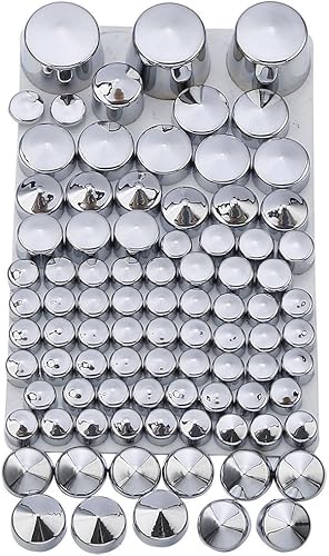 Miniatura 3 de XFMT Juego de tapas de perno ABS cromadas compatibles con Harley Touring Electra Glide Road King 2007-2013