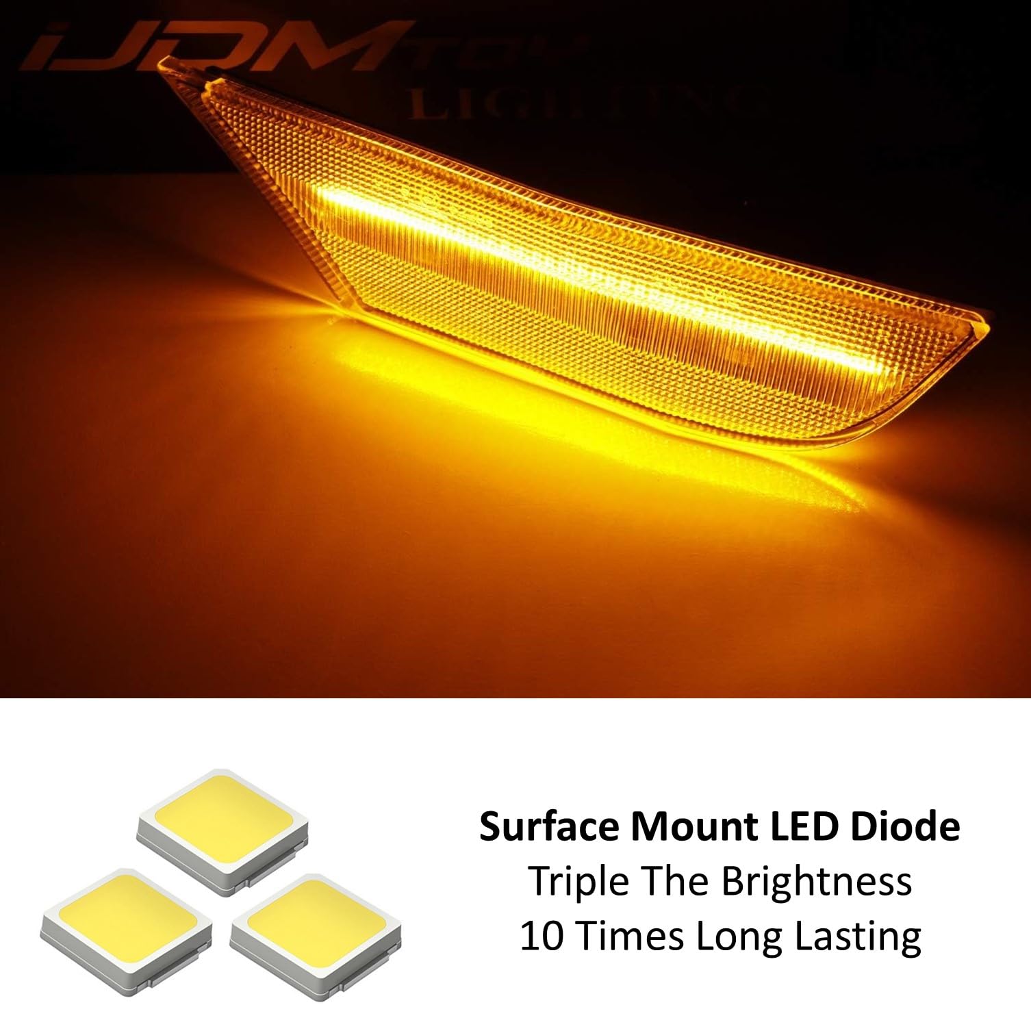 Amazon.com: iJDMTOY LED Front Side Marker Lights For Honda 2018-up