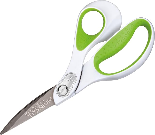 Westcott E-16446 00 8-Inch Heavy Duty Carbo Titanium Bent Scissor