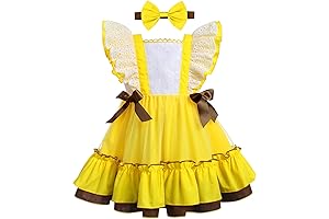 Bluey Headband and Matching Ruffled Tutu Dress for Toddlers - Perfect for...