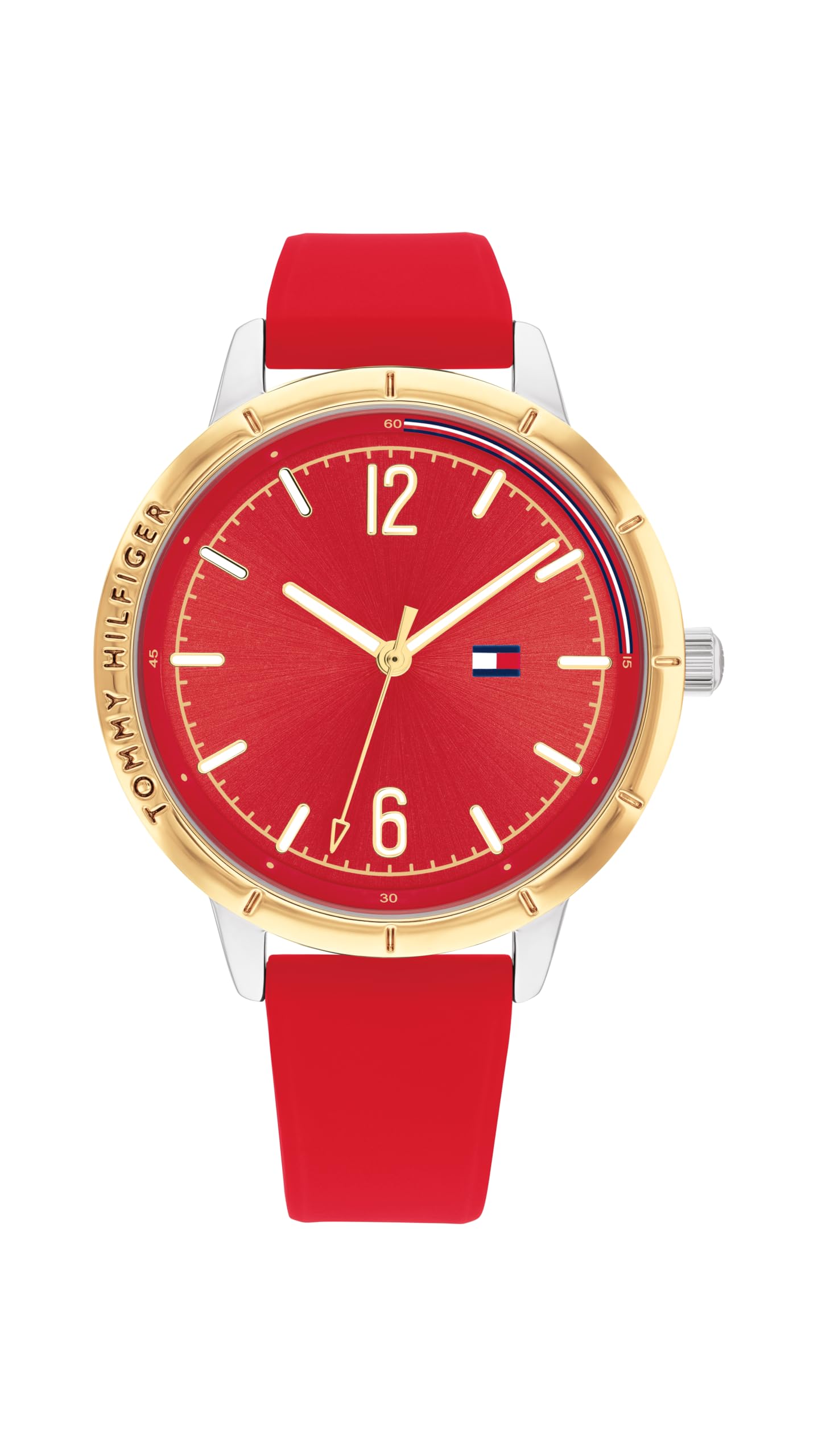 Tommy Hilfiger RED Dial Round Shaped Casual Women Watch_TH1782561W (B0CW19LBLN) Amazon Price History, Amazon Price Tracker