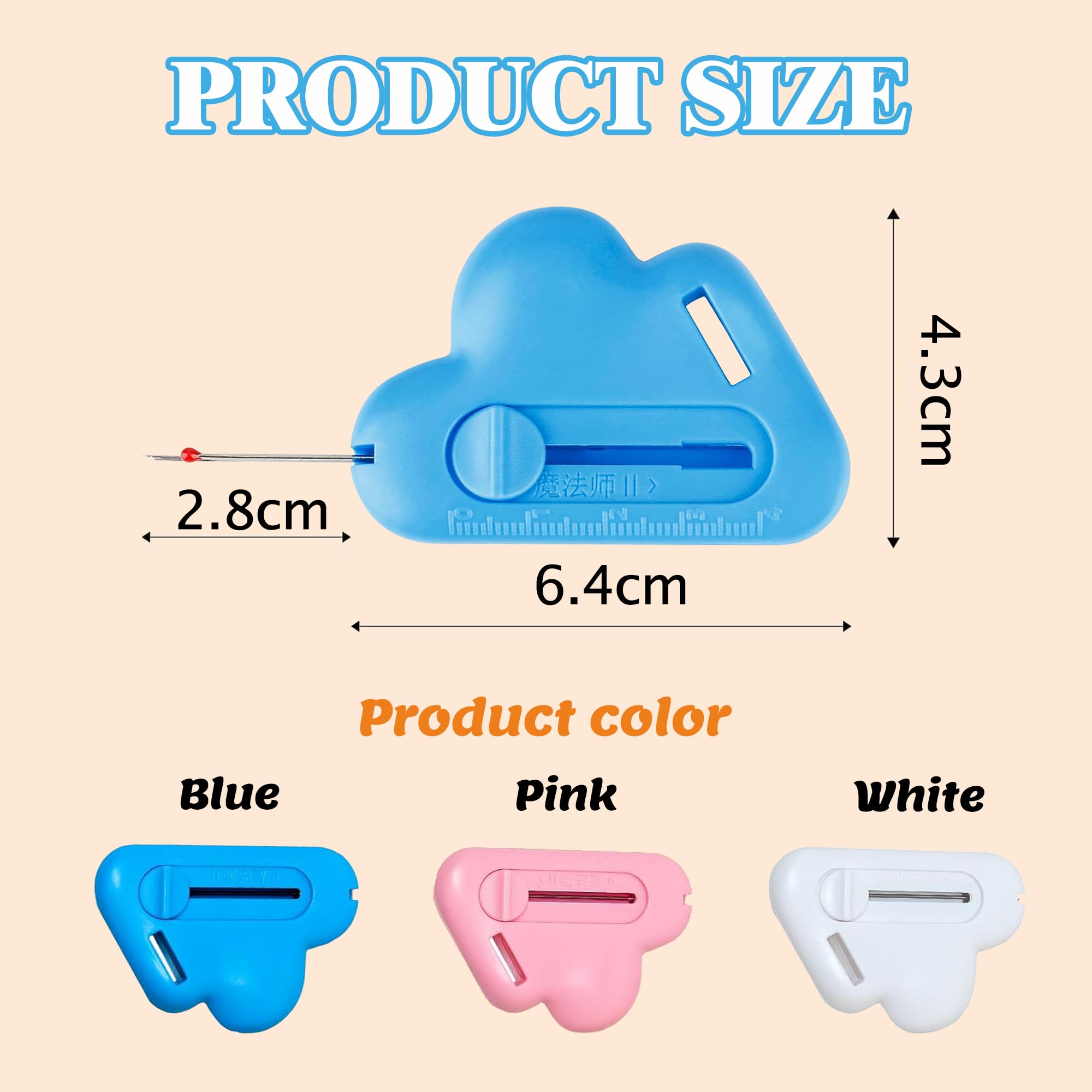 Magnetic Seam Guide For Sewing Machine - Polygonal Hem Guide With Measurement Scale, Sewing Accessory - View #3