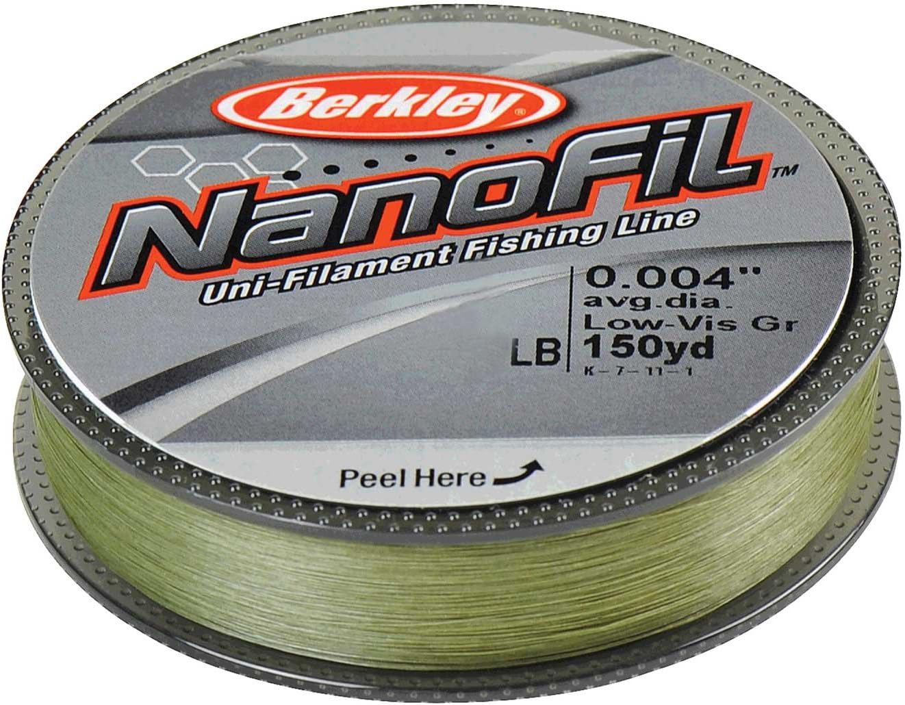 Berkley Nanofil Uni-Filament .001-Inch Diameter Fishing Line