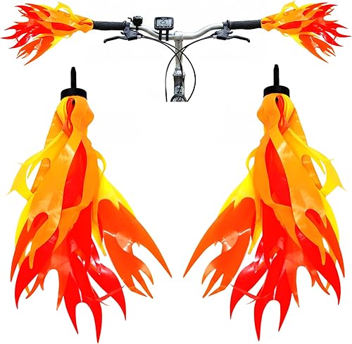 Iconikal Streamers de llama para manillar de bicicleta o scooter, bicicleta infantil de 10 pulgadas, fácil de instalar