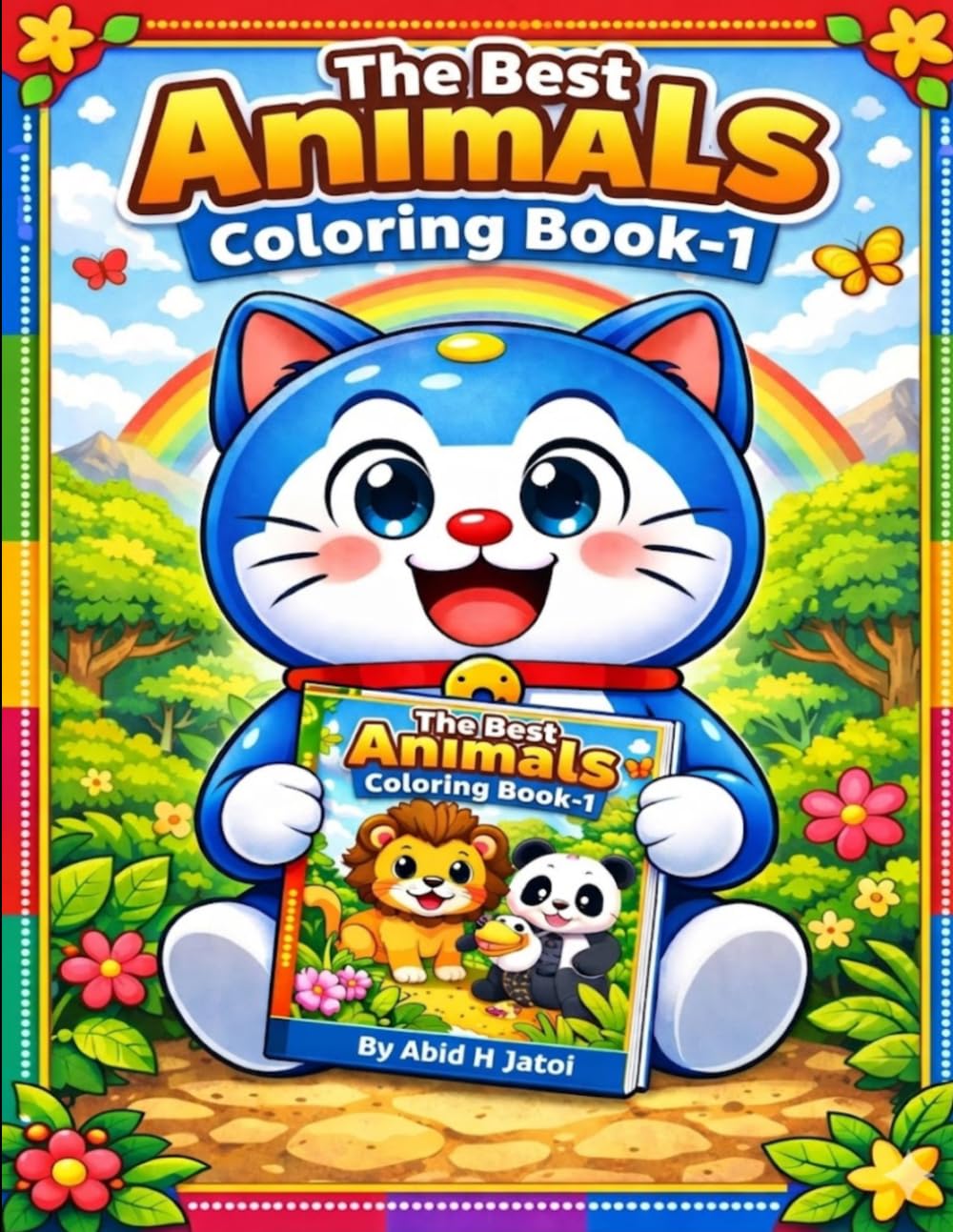 The Best Animals Coloring Book-1: The Best Animals Coloring Pages (Nature's Wonders Guides)