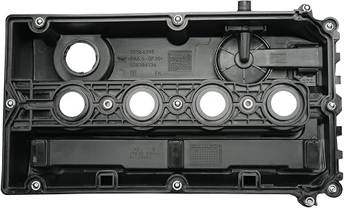 Miniatura 7 de Tapa de Válvulas de Motor con Juntas y Tapón de Llenado de Aceite Compatible con Chevy Cruze Sonic Trax Aveo 2011-2020, Saturn Astra 2008-2009